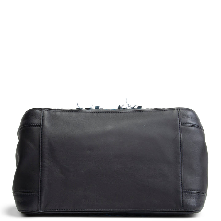 BOTTEGA VENETA Intrecciato Accordian Chain Shoulder Bag
