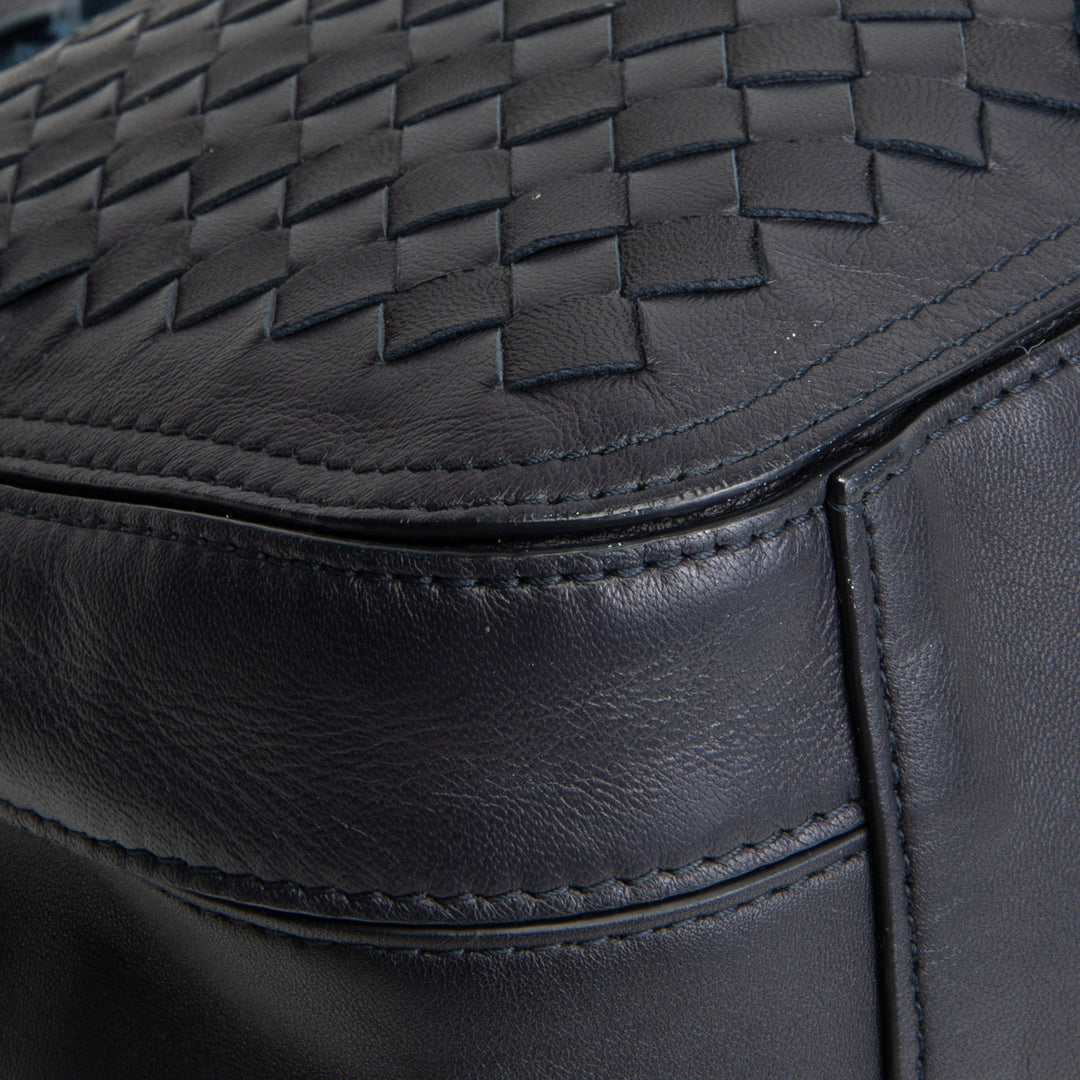 BOTTEGA VENETA Intrecciato Accordian Chain Shoulder Bag
