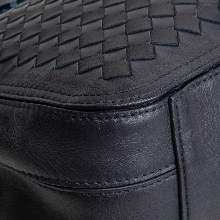 BOTTEGA VENETA Intrecciato Accordian Chain Shoulder Bag