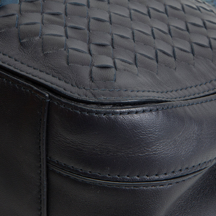 BOTTEGA VENETA Intrecciato Accordian Chain Shoulder Bag