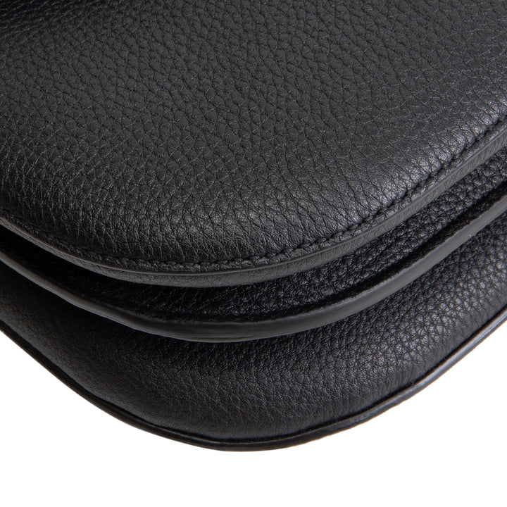 BOTTEGA VENETA Chain Link Mount Crossbody - Black
