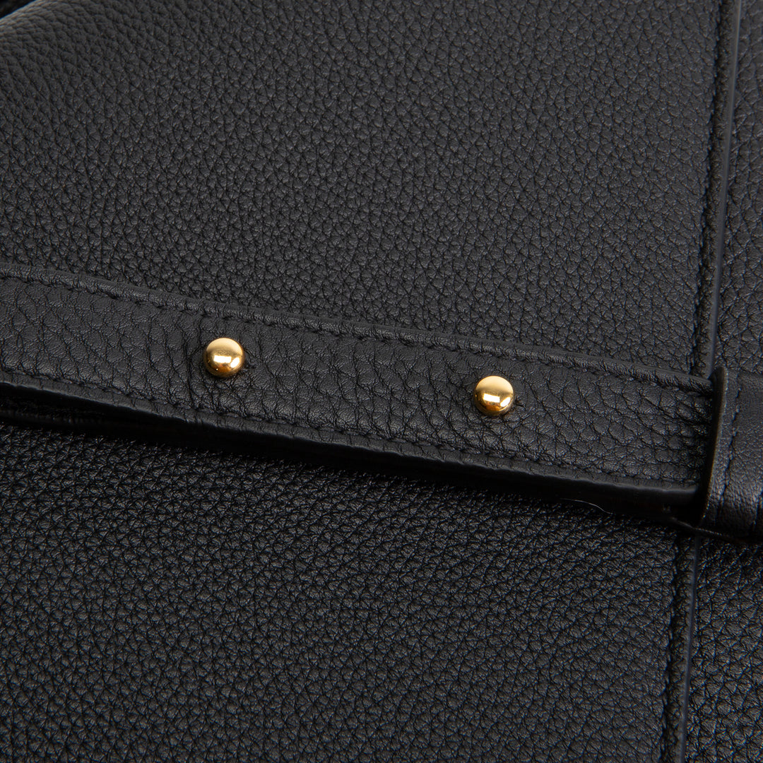 BOTTEGA VENETA Chain Link Mount Crossbody - Black