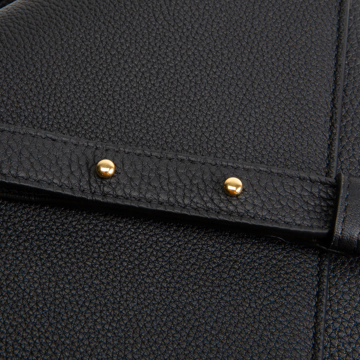BOTTEGA VENETA Chain Link Mount Crossbody - Black