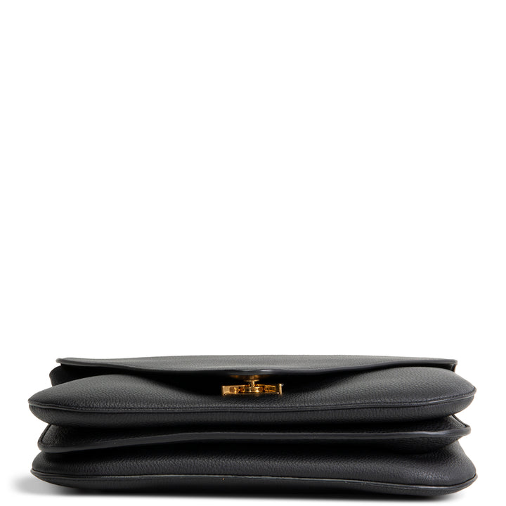 BOTTEGA VENETA Chain Link Mount Crossbody - Black