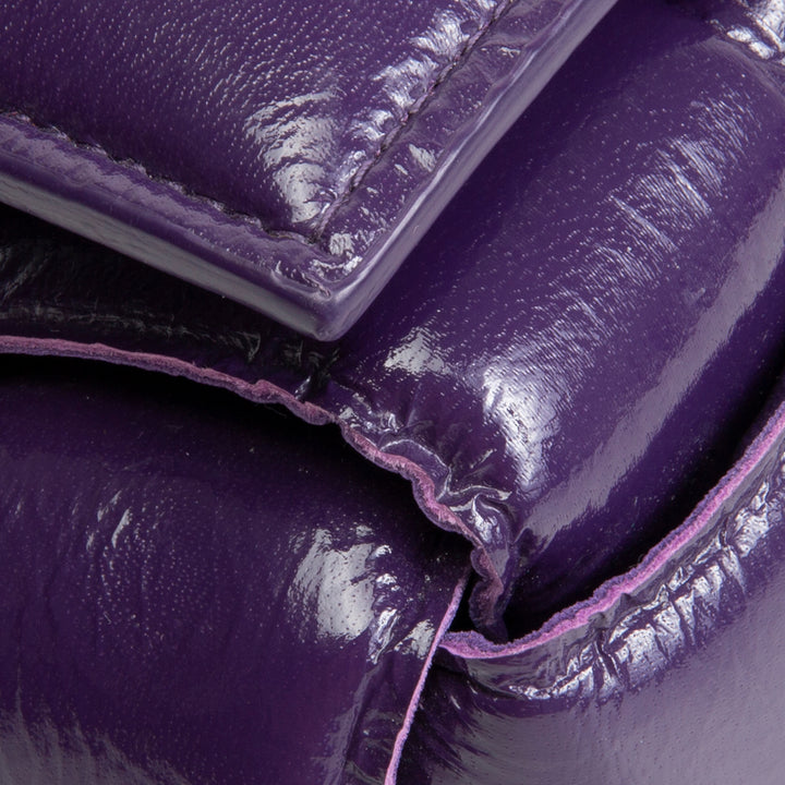 BOTTEGA VENETA Maxi Intrecciato Padded Cassette Shoulder Bag - Purple