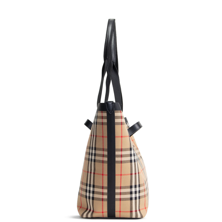 BURBERRY Vintage Check Medium Austen Tote