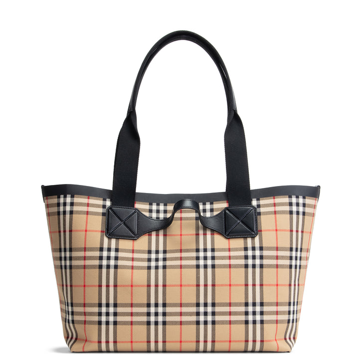BURBERRY Vintage Check Medium Austen Tote