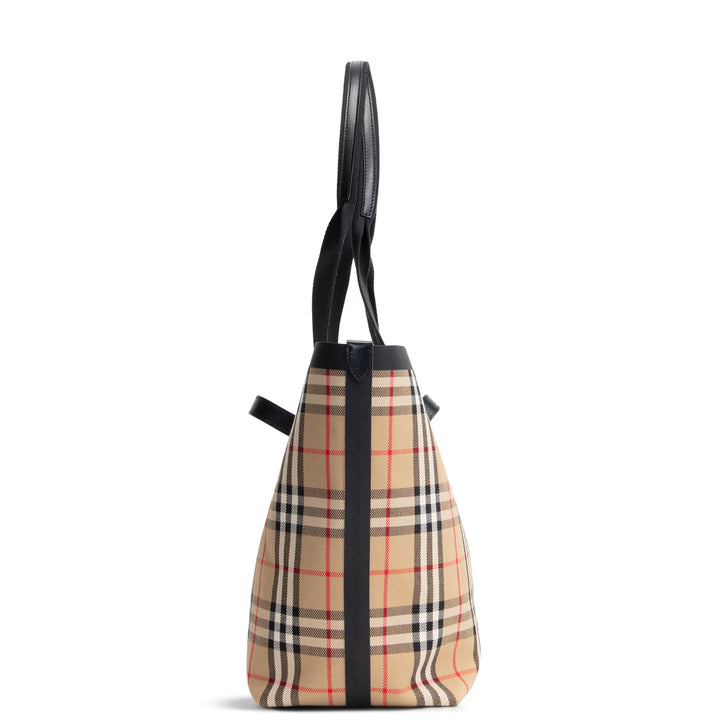 BURBERRY Vintage Check Medium Austen Tote