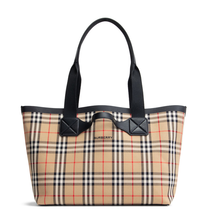 BURBERRY Vintage Check Medium Austen Tote