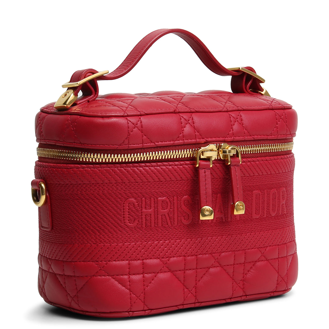 CHRISTIAN DIOR Diortravel Vanity Case - Red