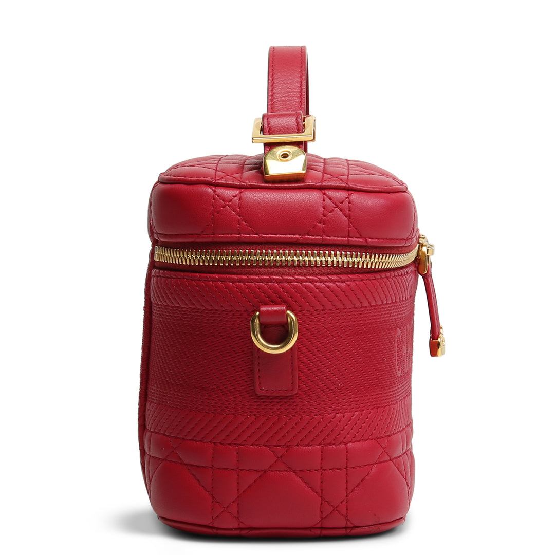 CHRISTIAN DIOR Diortravel Vanity Case - Red