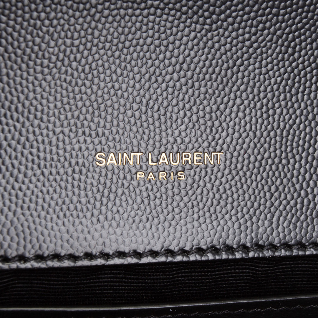 SAINT LAURENT Small Kate Bag - Black