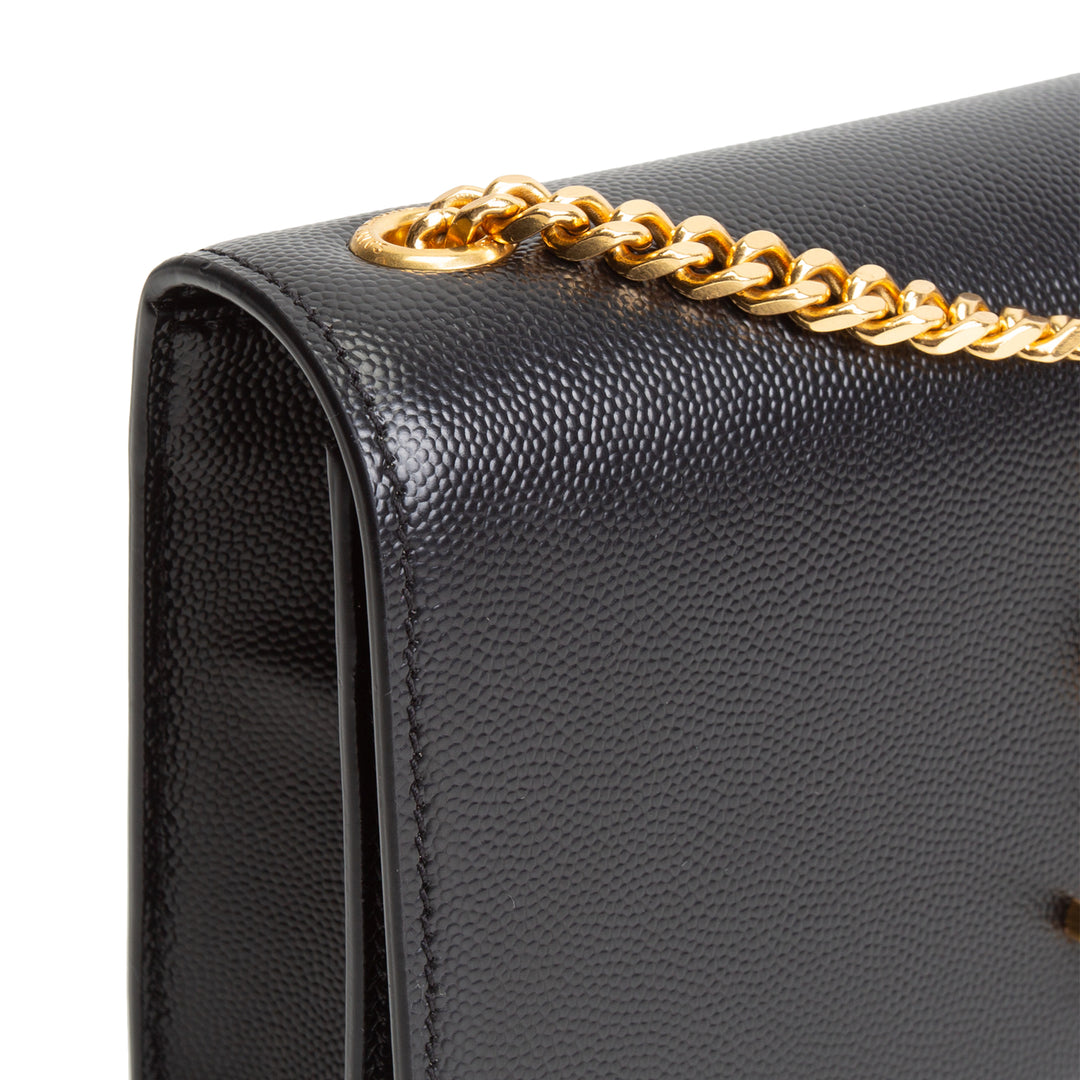 SAINT LAURENT Small Kate Bag - Black