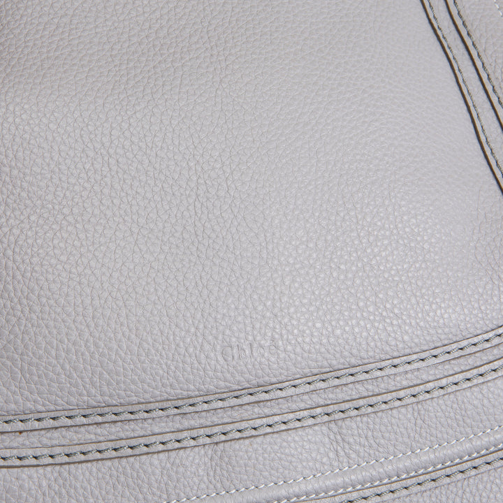 CHLOE Large Marcie Shoulder Bag - Cashmere Gray