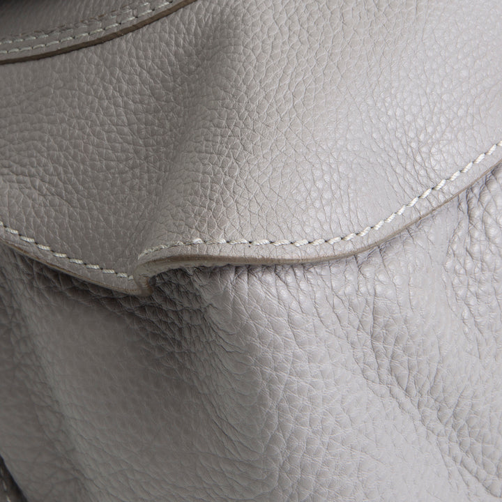 CHLOE Large Marcie Shoulder Bag - Cashmere Gray