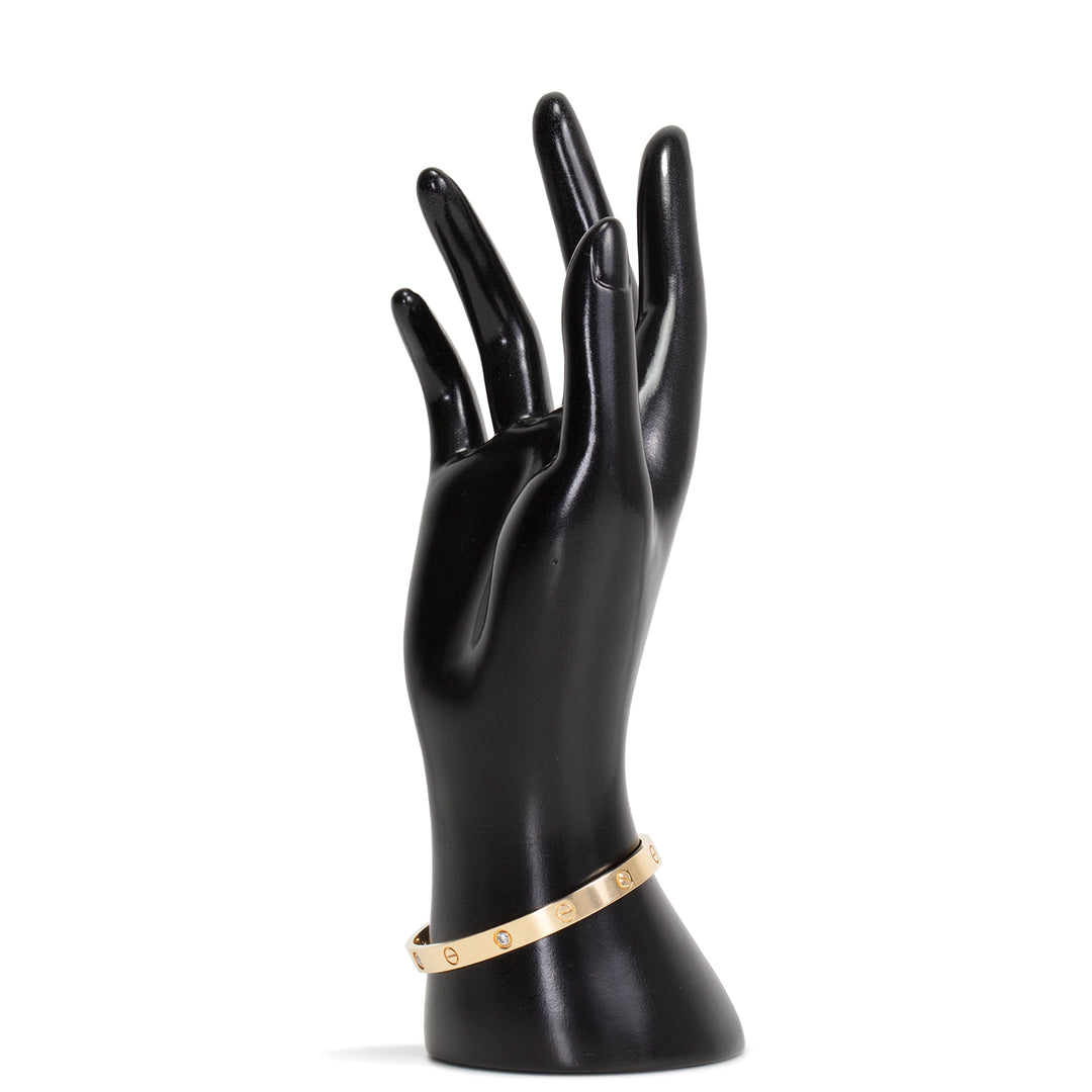 CARTIER 4 Diamond Love Bracelet - FINAL SALE