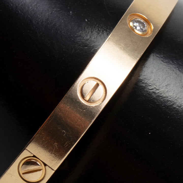 CARTIER 4 Diamond Love Bracelet - FINAL SALE