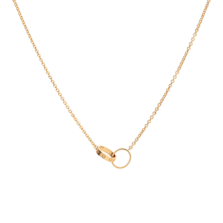 CARTIER Interlocking Love Necklace