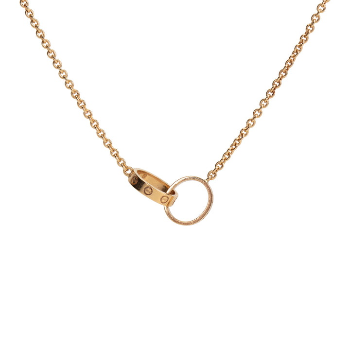 CARTIER Interlocking Love Necklace