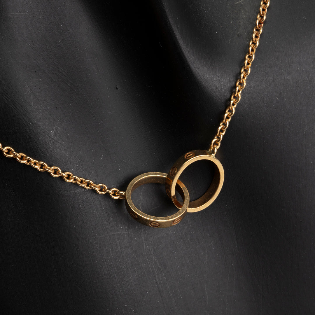 CARTIER Interlocking Love Necklace