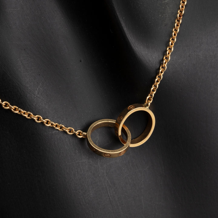 CARTIER Interlocking Love Necklace