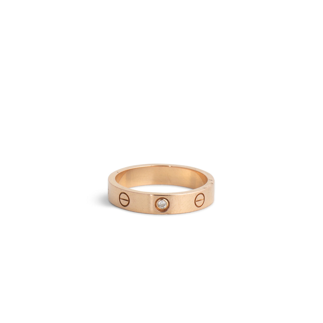 CARTIER Love Ring Small, 1 Diamond