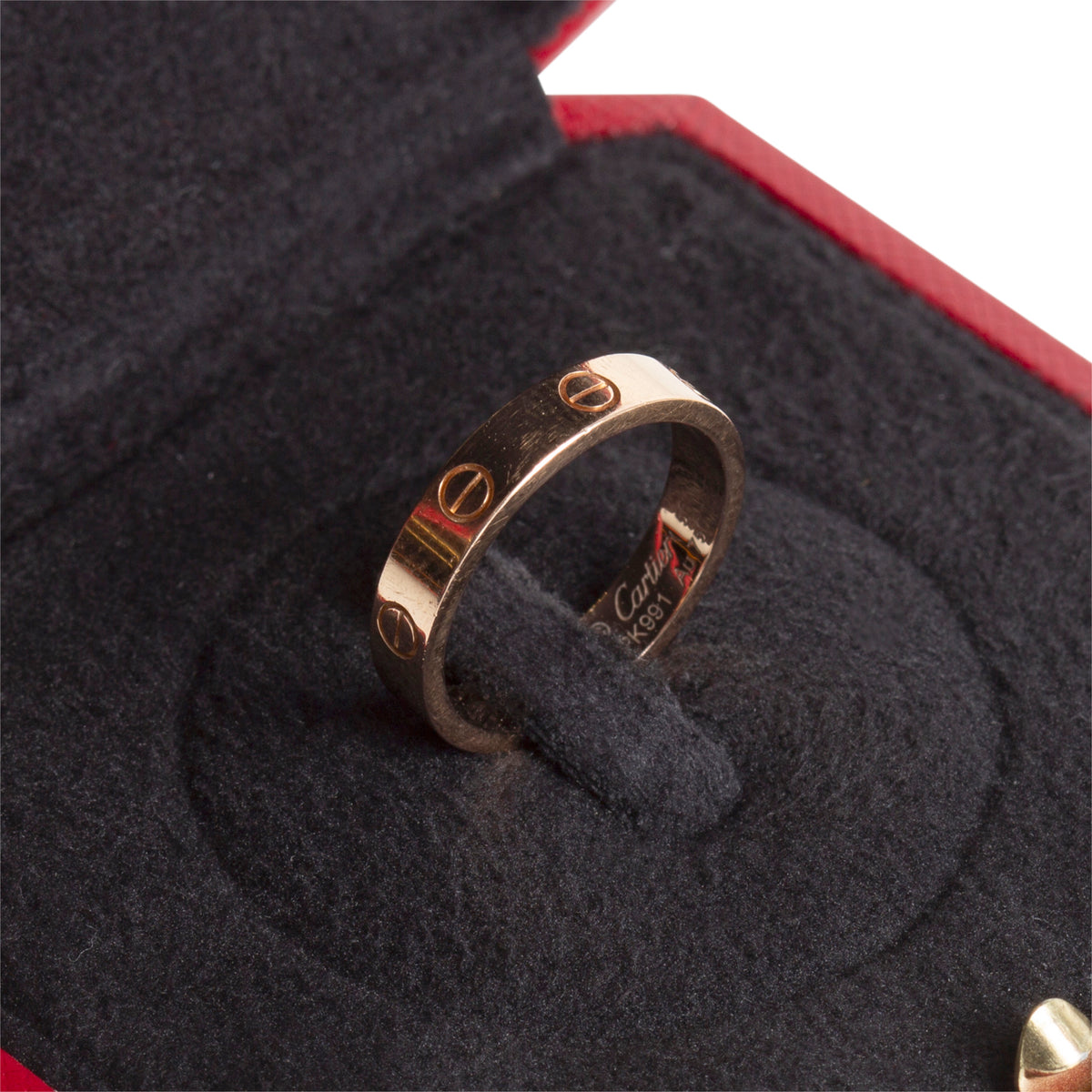 CARTIER 1 Diamond Small Love Ring