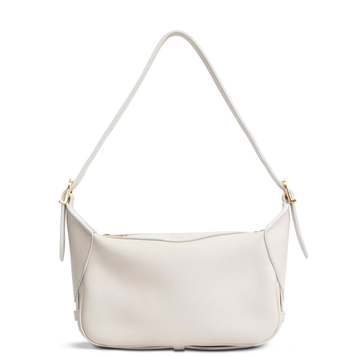 CELINE Supple Calfskin Leather Romy Mini - Bone Gray