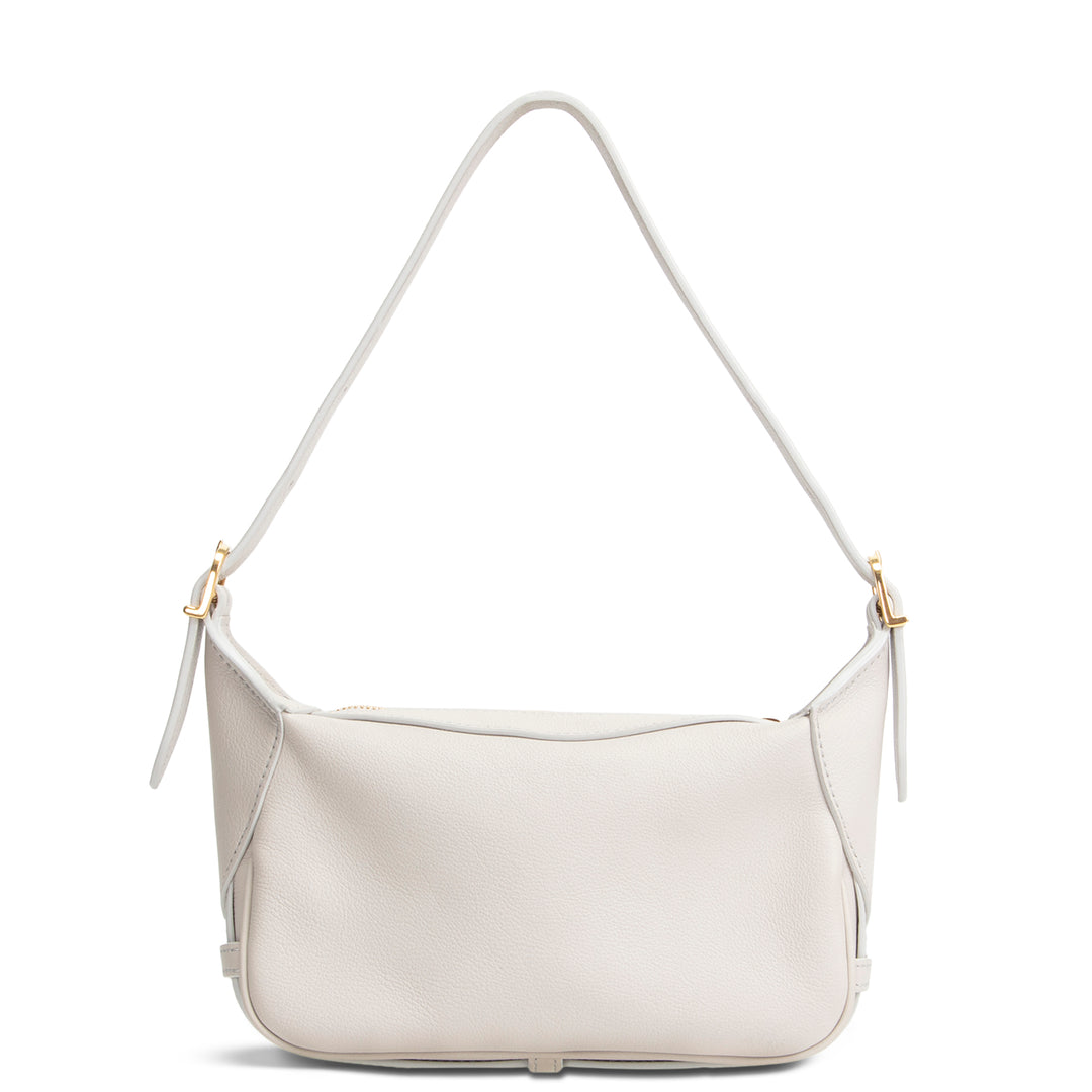 CELINE Supple Calfskin Leather Romy Mini - Bone Gray