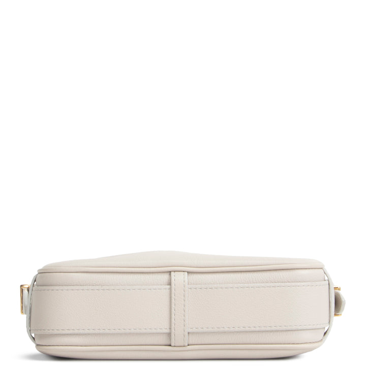 CELINE Supple Calfskin Leather Romy Mini - Bone Gray