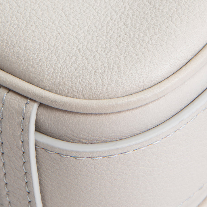 CELINE Supple Calfskin Leather Romy Mini - Bone Gray