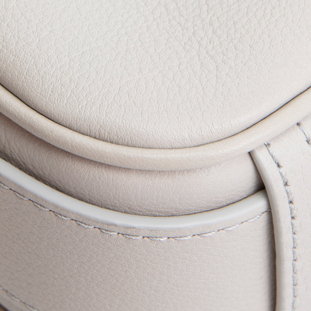 CELINE Supple Calfskin Leather Romy Mini - Bone Gray