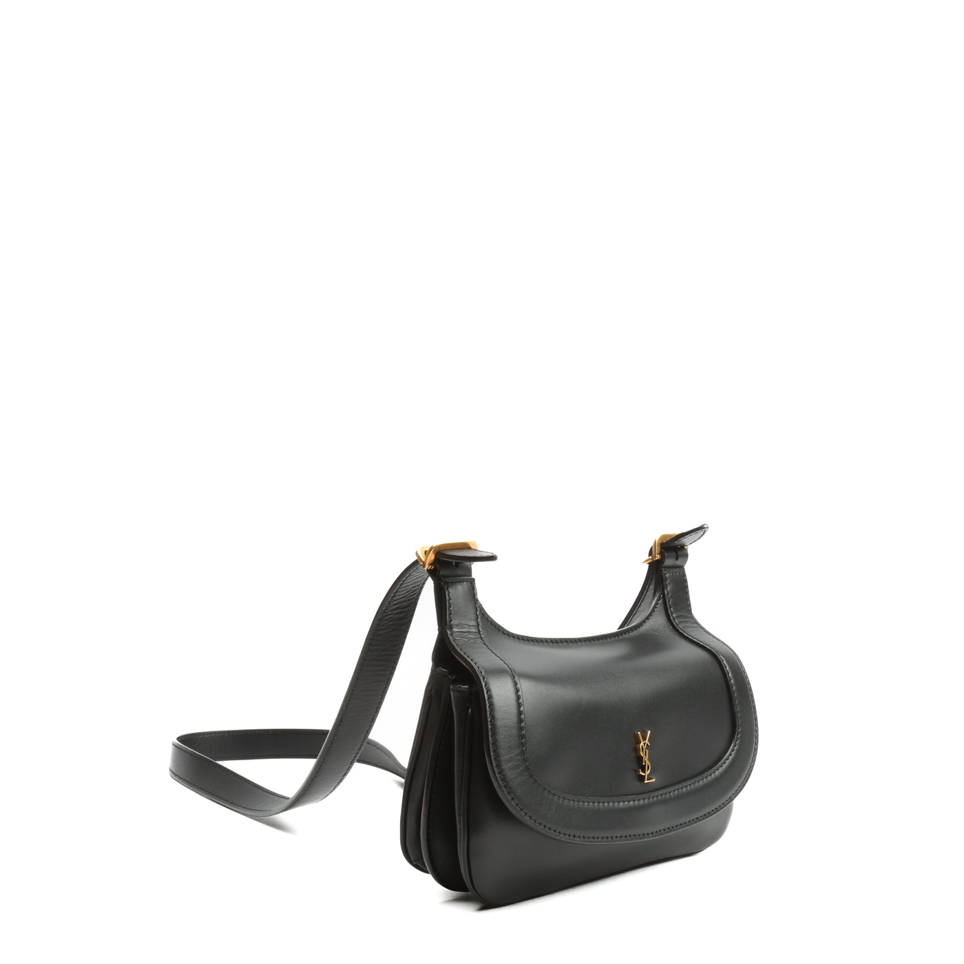 Saint Laurent Charlie Small Leather Shoulder Bag