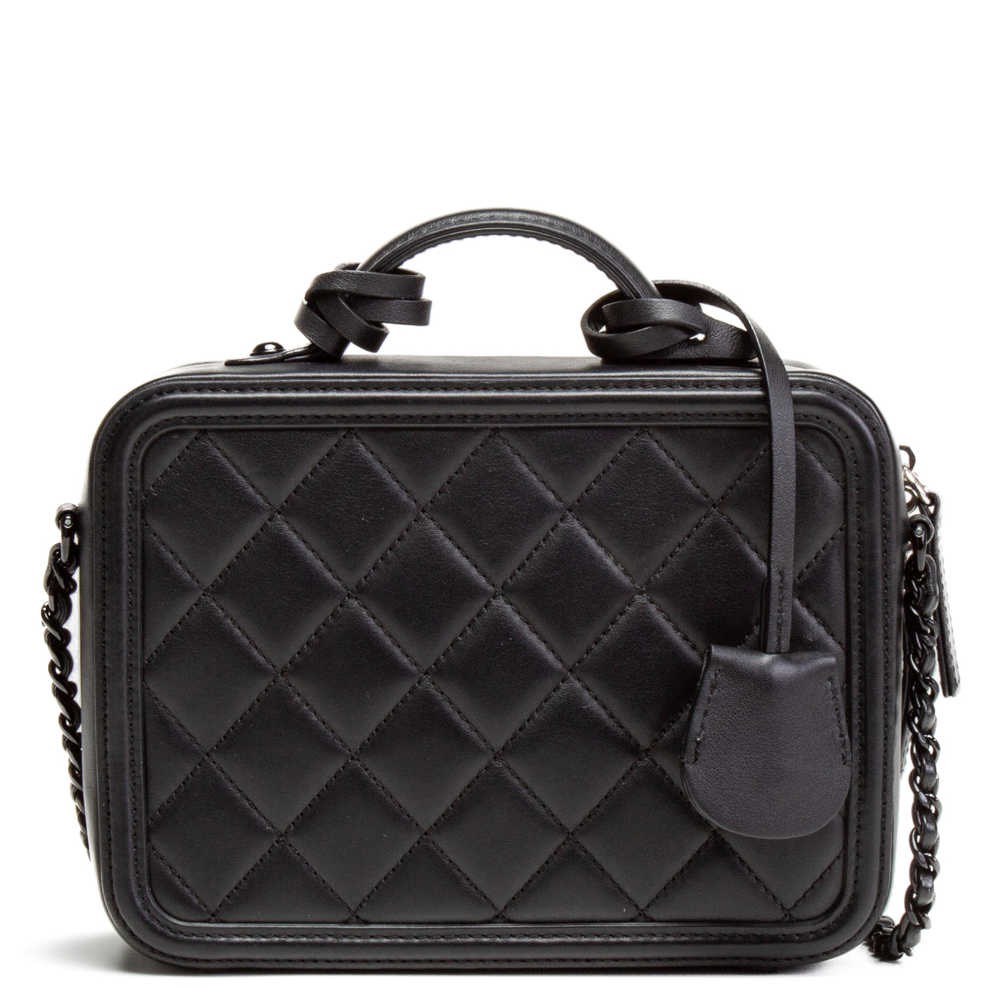 CHANEL Incognito CC Filigree Vanity Shoulder Bag - So Black