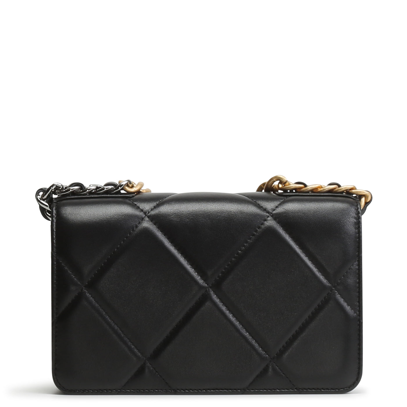 CHANEL 19 Wallet on Chain - Black