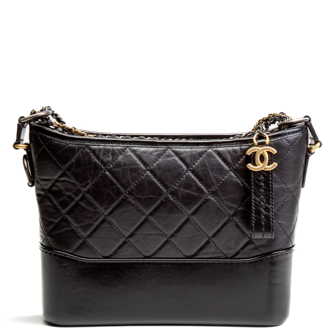 CHANEL Medium Gabrielle Shoulder Bag - Black