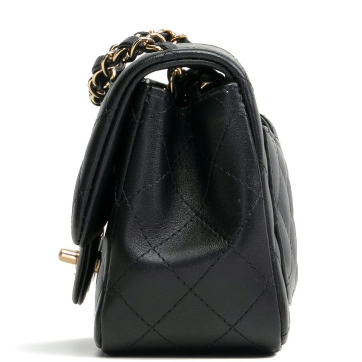 Chanel Mini Square Flap -Tasche - Schwarz