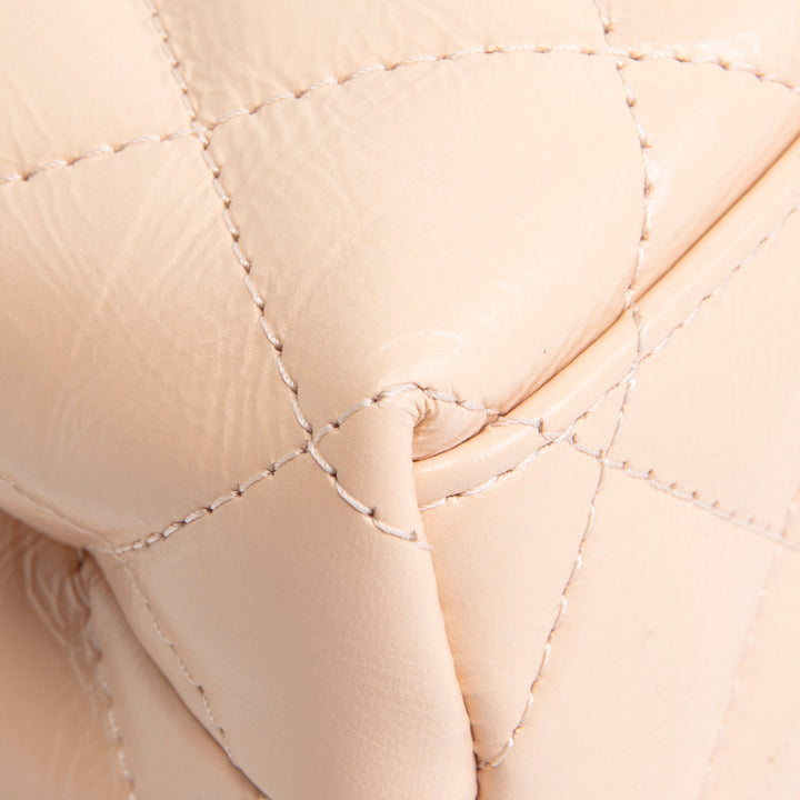 CHANEL Shiny Aged Calfskin Nano Kelly Shopper