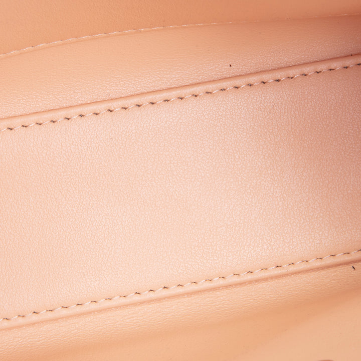 CHANEL Shiny Aged Calfskin Nano Kelly Shopper