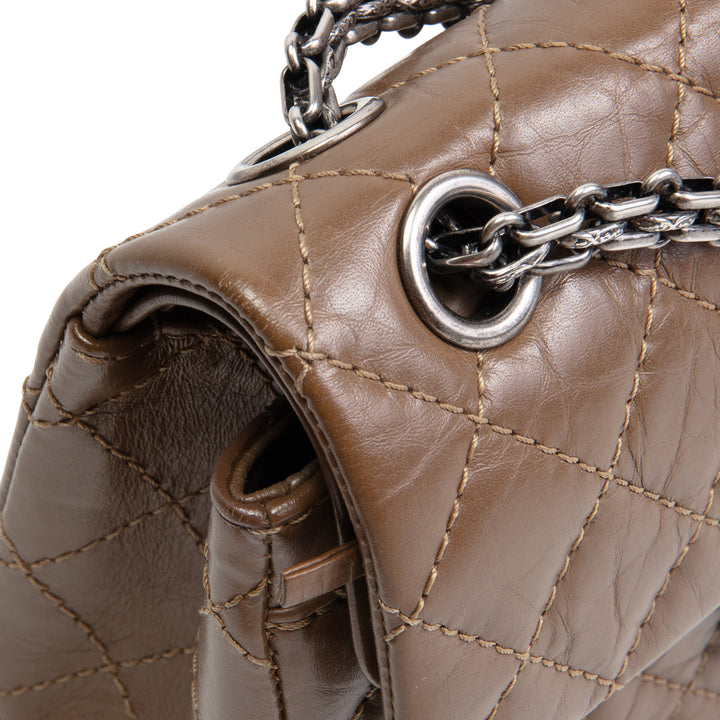 CHANEL Reissue Double Flap Mini - Olive Brown