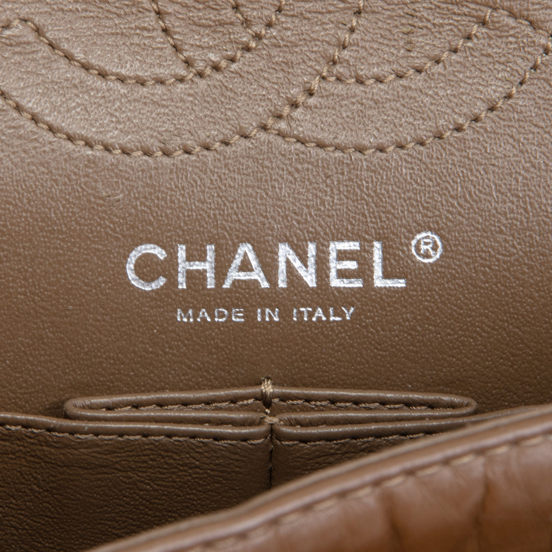 CHANEL Reissue Double Flap Mini - Olive Brown