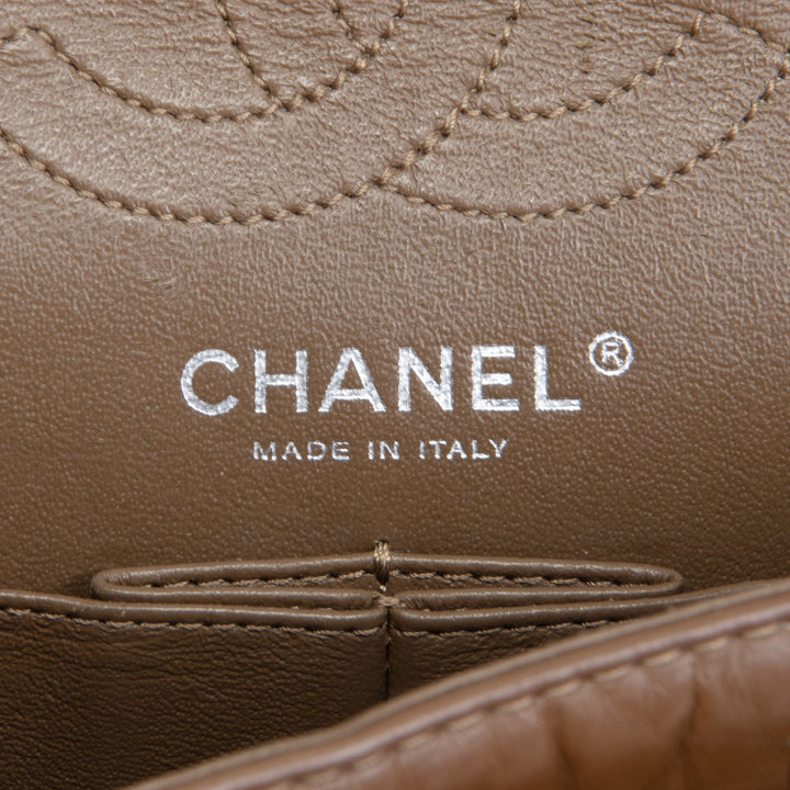 CHANEL Reissue Double Flap Mini - Olive Brown