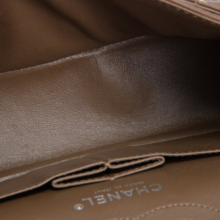 CHANEL Reissue Double Flap Mini - Olive Brown