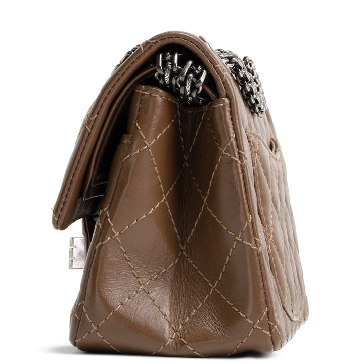 CHANEL Reissue Double Flap Mini - Olive Brown