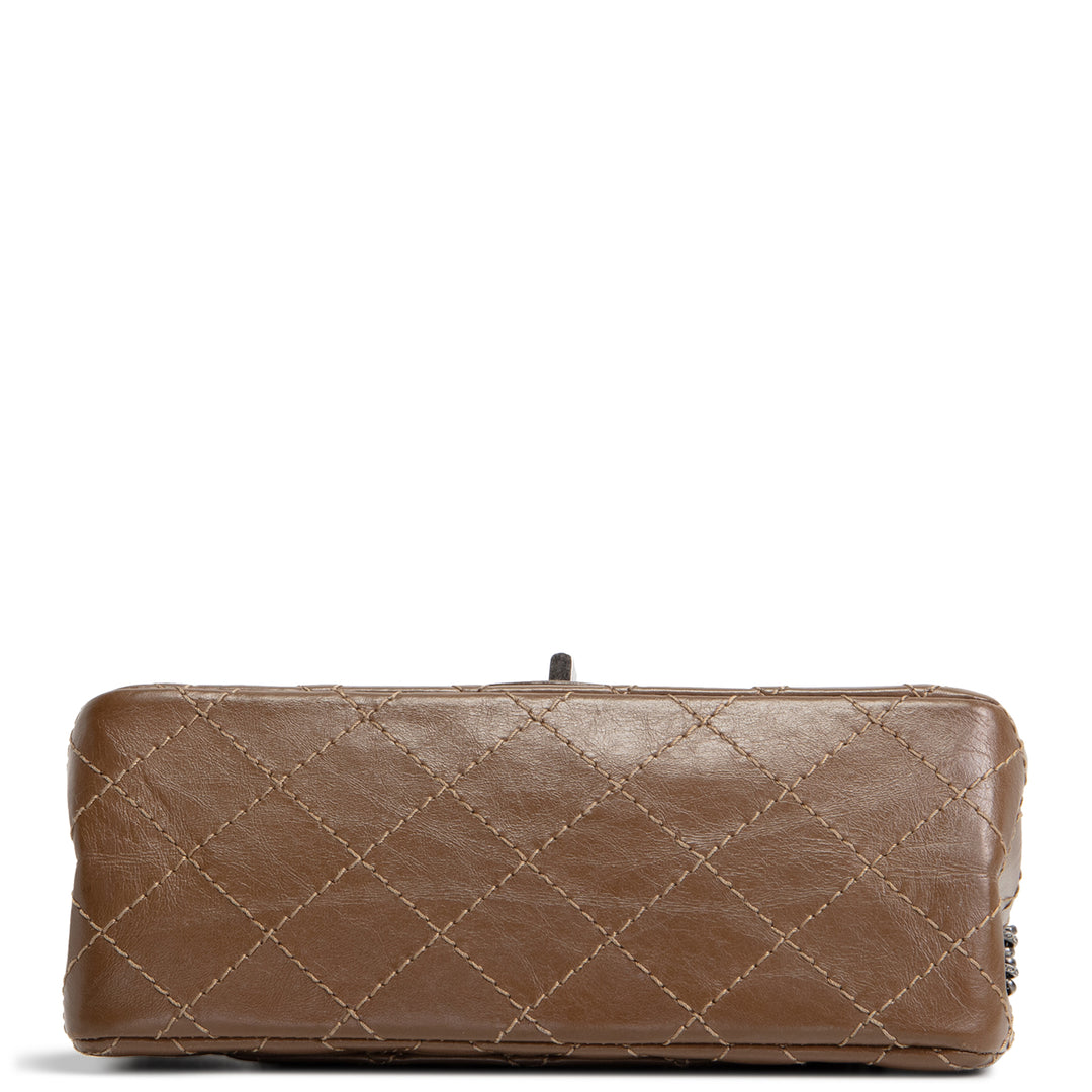 CHANEL Reissue Double Flap Mini - Olive Brown