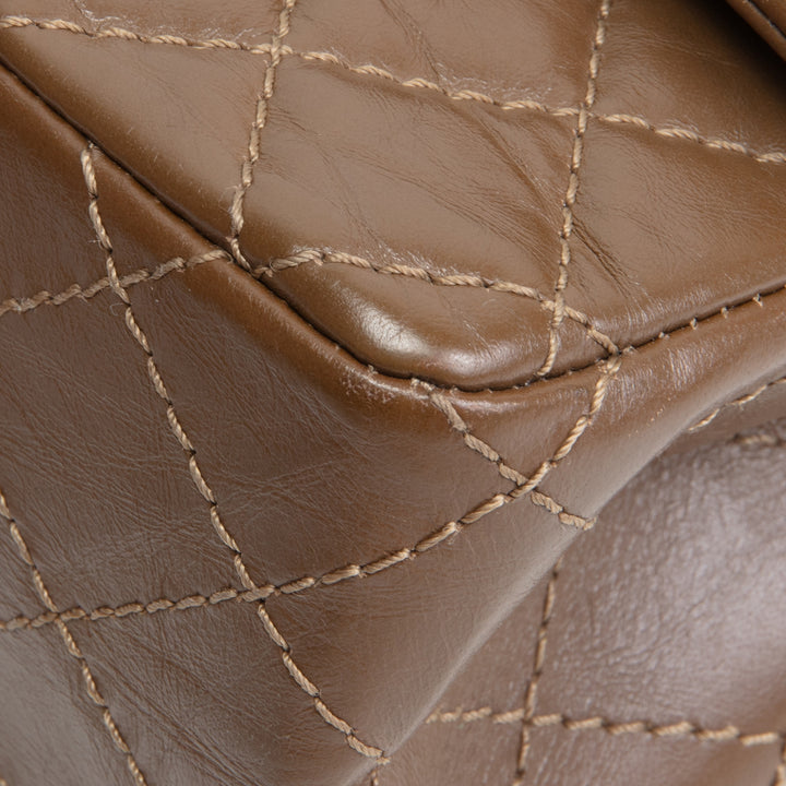 CHANEL Reissue Double Flap Mini - Olive Brown