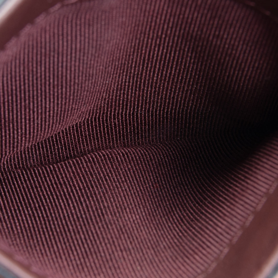 CHANEL Classic Caviar Quilted CC Card Holder- Black