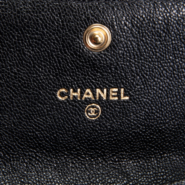 CHANEL Small Boy Flap Wallet - Quilted Cavier