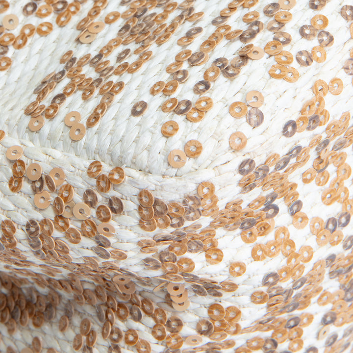 CHANEL Sequins Flap Bag - Ivory