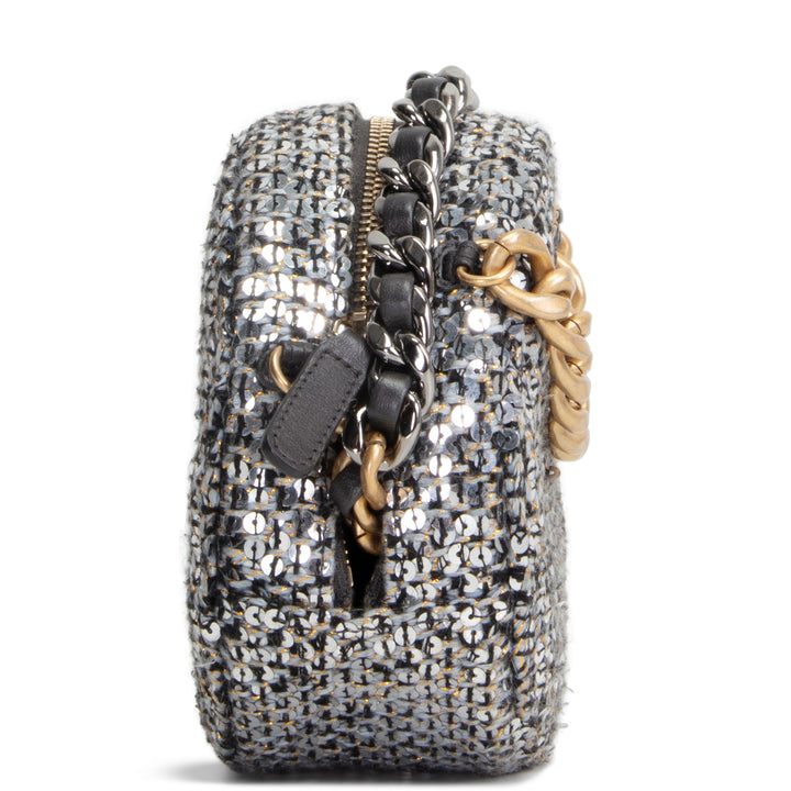 CHANEL 19 Round Clutch on Chain - Sequin